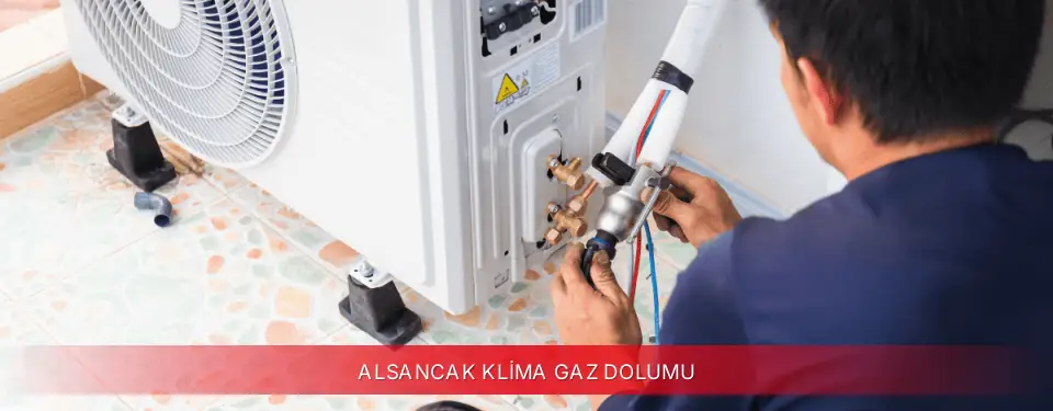 Alsancak İlçemi ECA Klima Gaz Dolumu